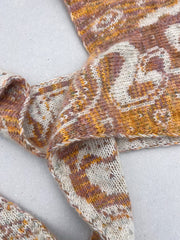 THELMAHOODIE SNAKE PRINT ORANGE