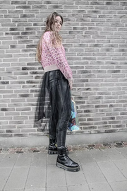 PINKLEOPARDSWEATER - Enska