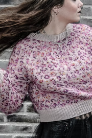 PINKLEOPARDSWEATER - Enska