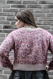 PINKLEOPARDSWEATER - Enska