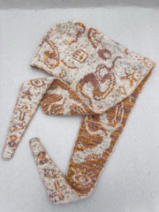 THELMAHOODIE SNAKE PRINT ORANGE