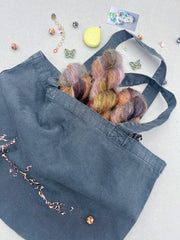 Thelma Logo Vintage Þvegið Leopard Tote Bag